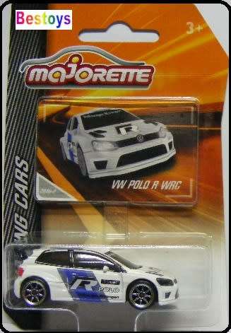 Majorette Diecast Model Car VW Volkswagen Polo R WRC 1/64 scale new in pack