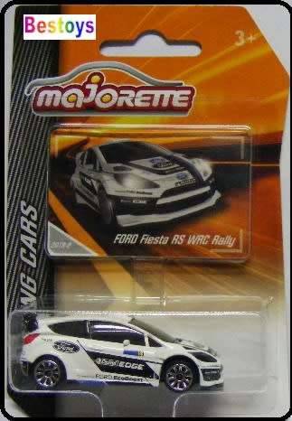 Majorette Diecast Model Car Ford Fiesta RS WRC Rally No 4 "EcoBoost" 1/64 scale new in pack