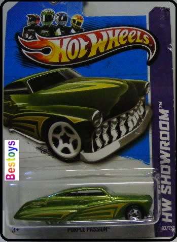 Hotwheels Hot Wheels Diecast Model Car 2013 183 / 250 Purple Passion 1/64 scale new in pack