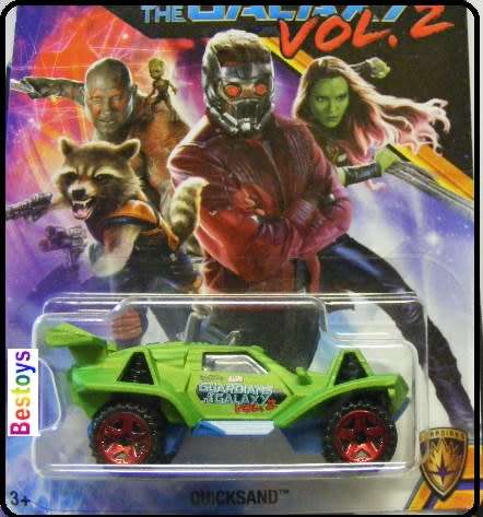 Hotwheels Hot Wheels Diecast Model Car Set Movie Film Guardians of the Galaxy Groot  Drax Starlord R