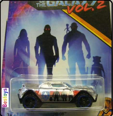 Hotwheels Hot Wheels Diecast Model Car Set Movie Film Guardians of the Galaxy Groot  Drax Starlord R