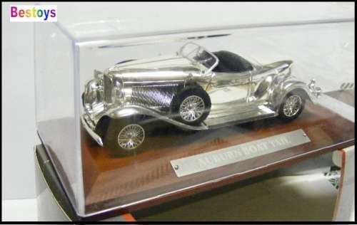 Chrome Collection Diecast Model Car Auburn Boat Tail1/43 scale new in pack