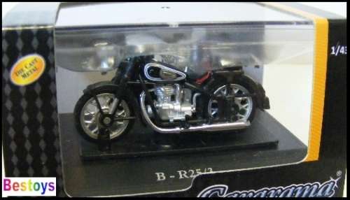 Cararama Hongwell Diecast Model Motorcycle Bike & Sidecar BMW R 25/3 R25/3 1/43 scale new in pack
