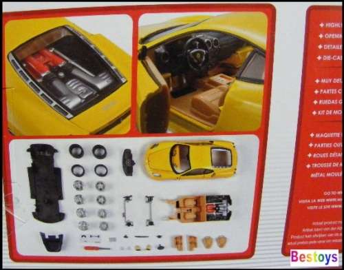 Maisto Diecast Model Car 39259 Assembly Kit Ferrari F 430 F430 1/24 scale new in pack