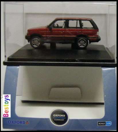 Oxford Diecast Model Car P38001 Range Rover P 38 P38 1/76 OO railway scale new in pack
