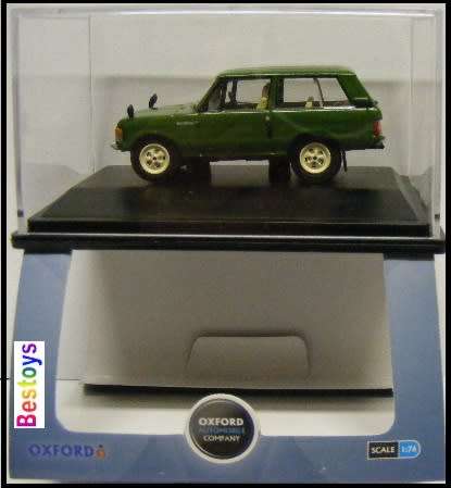 Oxford Diecast Model Car RCL001 Range Rover Classic 1/76 OO railway scale new in pack