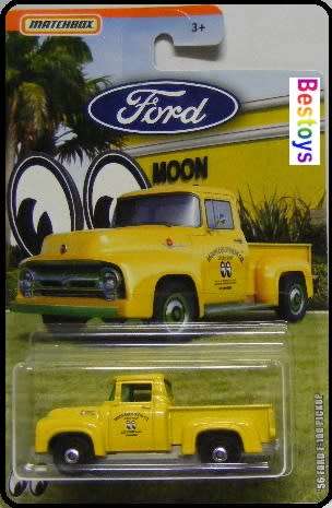 Matchbox Diecast Model Car Ford Series F 100 F100 Pickup 1956 1/64 scale new in pack