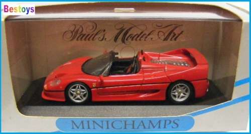 Minichamps Diecast Model Car 075162 Ferrari F 50 F50 Spider 1/43 scale new in pack