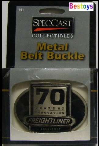 SpecCast Spec Cast Freightliner Truck Belt Buckle "70 Years of Innovation" 1942-2012 new in pack