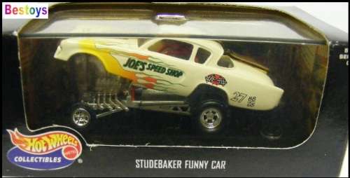 Hotwheels Hot Wheels Diecast Model Car Collectable Studebaker Funny Car No 27 1/43 scale new in pack