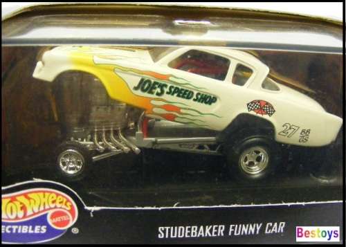 Hotwheels Hot Wheels Diecast Model Car Collectable Studebaker Funny Car No 27 1/43 scale new in pack