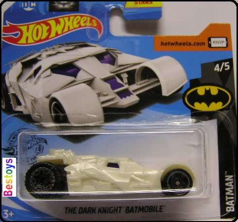 Hotwheels Hot Wheels Diecast Model Car 2019 153  / 250 Batmobile Arkham Knight DC Batman 1/64 scale