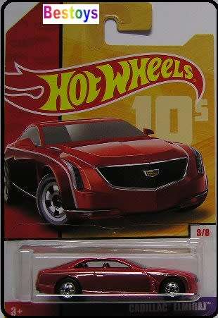 Hotwheels Hot Wheels Diecast Model Car Decades Series Cadillac Elmiraj 1/64 scale new in pack