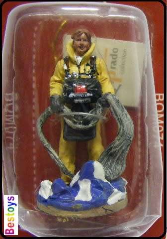 Firefighters Fireman Diecast Figure Collection Smoke Jumper USA 2003 54 mm new in pack