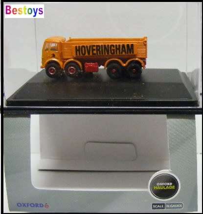 Oxford Diecast Model Car NFG010 Foden FG Tipper Truck "Hoveringham" 1/144 N scale new in pack