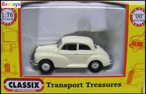 Classix Diecast Model Car EM76832 Morris Minor Saloon 2 door 1/76 OO railway scale