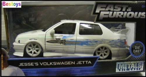 JADA Diecast Model Car VW Volkswagen Jetta Jesse Fast & Furious Movie Film TV 1/24 scale new in pack