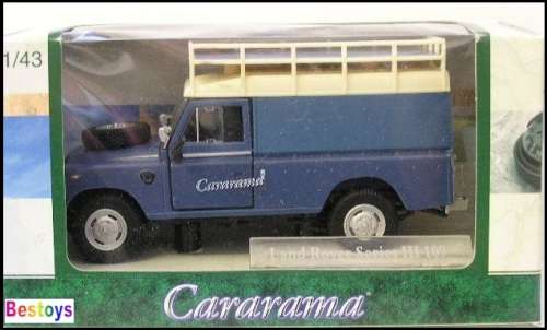 Cararama Hongwell Land Rover Series III 3 109" inch with roofrack 1/43 scale new in pack