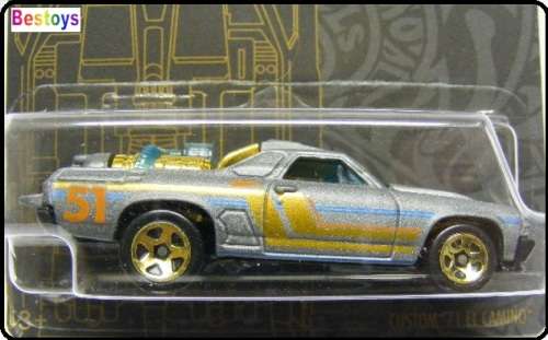 Hotwheels Hot Wheels Diecast Model Car 2019 Satinchrome 6 pce set Chevy Pontiac Datsun 510 Plymouth