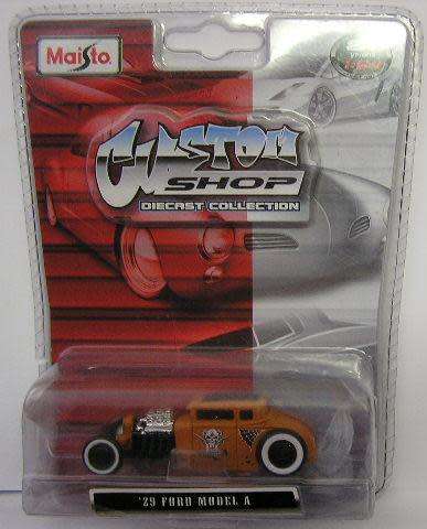 Maisto Diecast Model Car Custom Shop Ford Model A Pickup 1929 1/64 scale new in pack