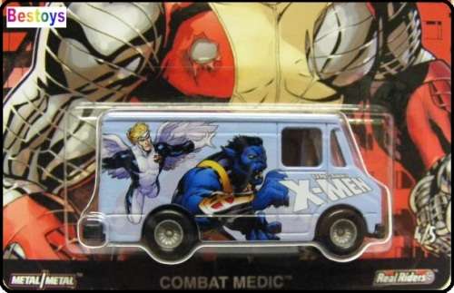 Hotwheels Hot Wheels Diecast Model Car Pop Culture X-Men Set 5 pce Ford Chevy Nissan Plymouth Combat