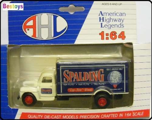 Martoy American Highway Legends Ford Box Truck "Spalding" 1/64 scale new in pack