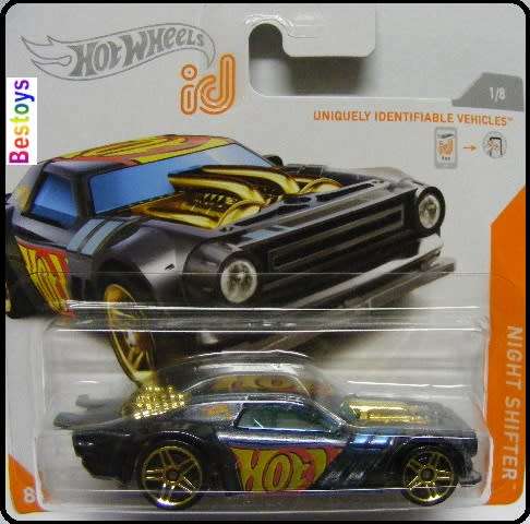 Hotwheels Hot Wheels Diecast Model Car 2020 HWid Night Shifter Unique ID 1/64 scale new