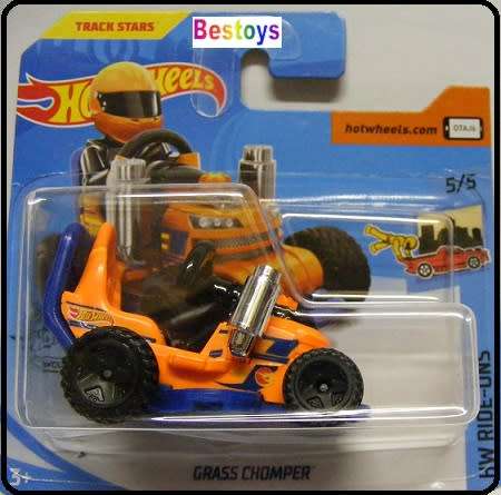 Hotwheels Hot Wheels Diecast Model Car Treasure Hunt 2020 75 / 250 Grass Chomper Ride-On new in pack