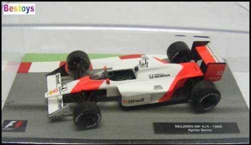 F1 F1 Diecast Model Car Collection McLaren MP 4/4 1988 No 12 Senna 1/43 scale new in pack