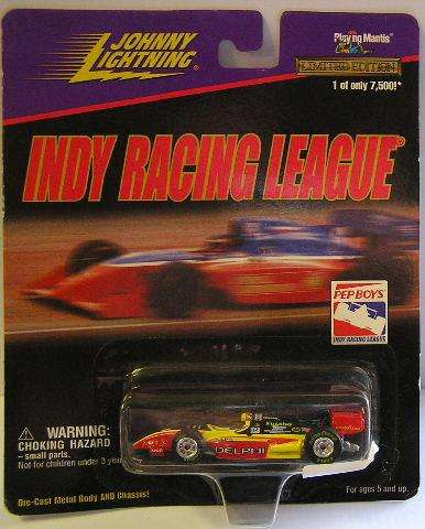 Johnny Lightning Diecast Model Car Indy Racing League , 1999 on card , new in pack