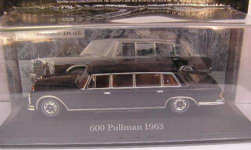 Mercedes Benz Diecast Model Car Collection Pullman 600 1963 1/43 scale new in box