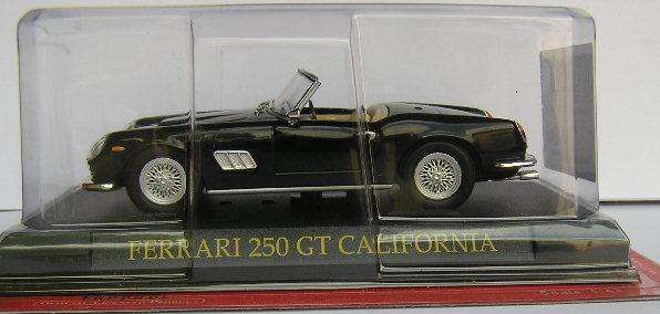 Ferrari Diecast Model Car Collection 250 GT California Convertible 1/43 scale new in pack