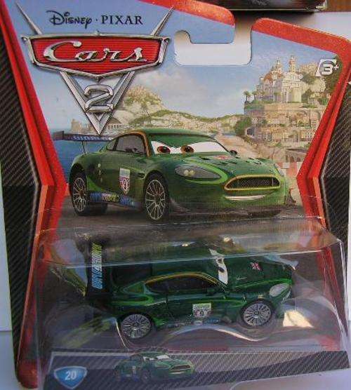 Disney Pixar Diecast Model Car Cars 2 Movie Film No 20 Nigel Gearsley 2010 new in pack
