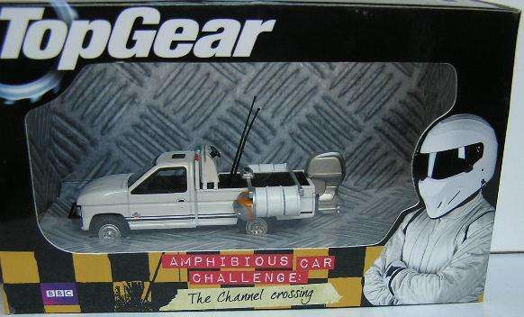 Oxford Diecast Model Car Topgear TV Channel Crossing Nissan Pickup 1/43 scale new in pack