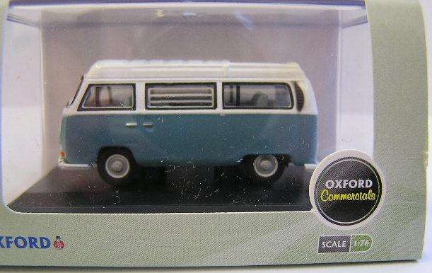 Oxford Diecast Model Car VW020 VW Volkswagen T2 T 2 Camper Bay window 1/76 OO railway scale new