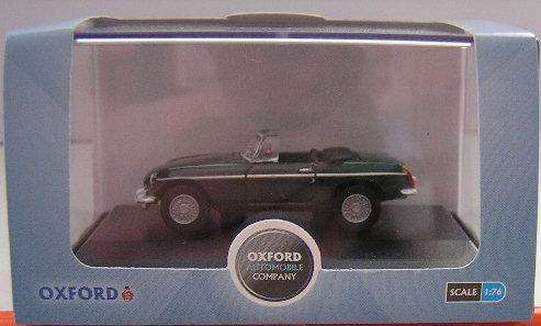 Oxford Diecast Model Car MGB003 MGB British Racing Green 1/76 OO railway scale new in pack