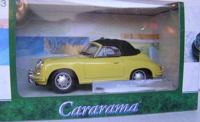 Cararama Diecast Model Car Porsche 356B 356 B softtop 1/43 scale new in pack