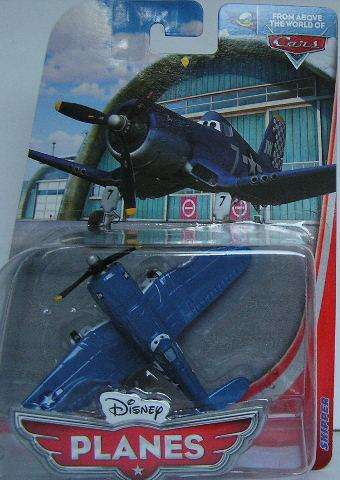 Mattel Disney Pixar Movie Film Planes Diecast Model Plane No 7 Skipper 2012 on card new in pack