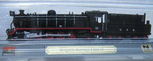 Trains of the World Diecast Model Collection Benguela Railways Class II 2 Steam Angola 1951 1/160 N