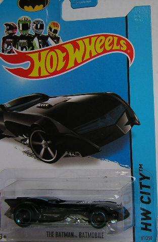 Hotwheels Hot Wheels Diecast Model Car 2014 61 / 250 Batman Movie Film TV Batmobile 1/64 scale new