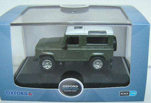 Oxford Diecast Model Car LRDF001 Land Rover Defender 90 2013 Stationwagon OO 1/76 railway scale new