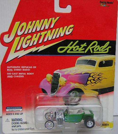 Johnny Lightning Diecast Model Car Hot Rods Series Ford T Bucket 1923 2000 1/64 scale new in pack