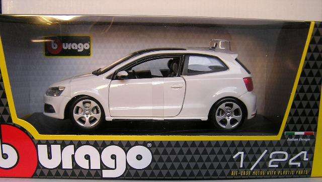 Burago Diecast Model Car 21059 VW Volkswagen Polo GTi 1/24 scale new in pack