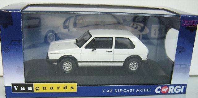 Corgi Hornby Vanguards Diecast Model Car VA12007 VW Volkswagen Golf GTi MK I 1 Series II 2 1/43