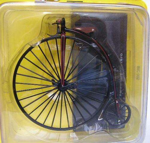 Del Prado Model Bicycle Collection Penny Farthing 1870 +- 1/18 scale new in pack