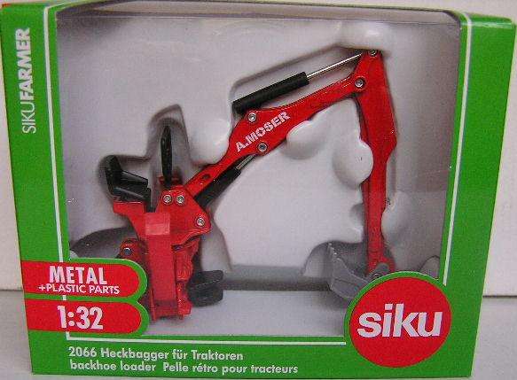 SIKU Diecast Model 2066 A.Moser Backhoe loader for tractor Farm Agricultural 1/32 scale new in pack