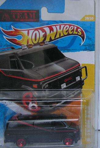 Hotwheels Hot Wheels Diecast Model Car First Ed 2011 39 / 244 A Team Van Movie Film TV 1/64 scale