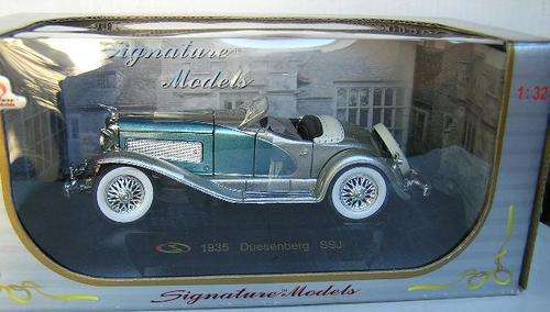 Signature Diecast Model Car Duesenberg SSJ 1935 1/32 scale new in pack