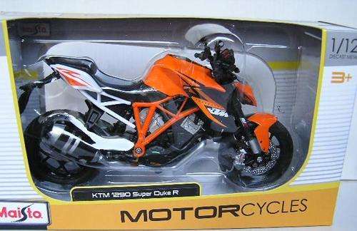 Maisto Diecast Bike Motorcycle KTM 1290 Super Duke R 1/12 scale new in pack