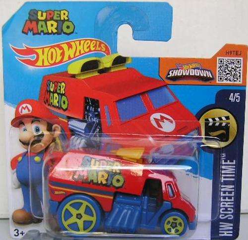 Hotwheels Hot Wheels Diecast Model Car 2016 224 / 250 Cool One Super Mario Game 1/64 scale new in pa